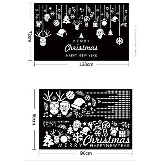 DECAL TRANG TRÍ NOEL 2 MẶT 2021 SỐ 2