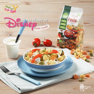 Nui rau củ hữu cơ cho bé hình ô tô 300g dalla costa