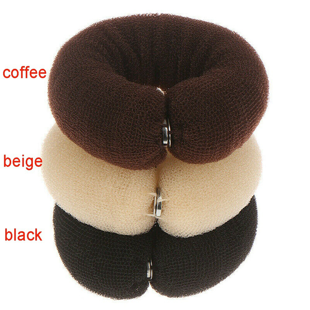 Dụng cụ búi tóc hình bánh donut thời trang cho nữ