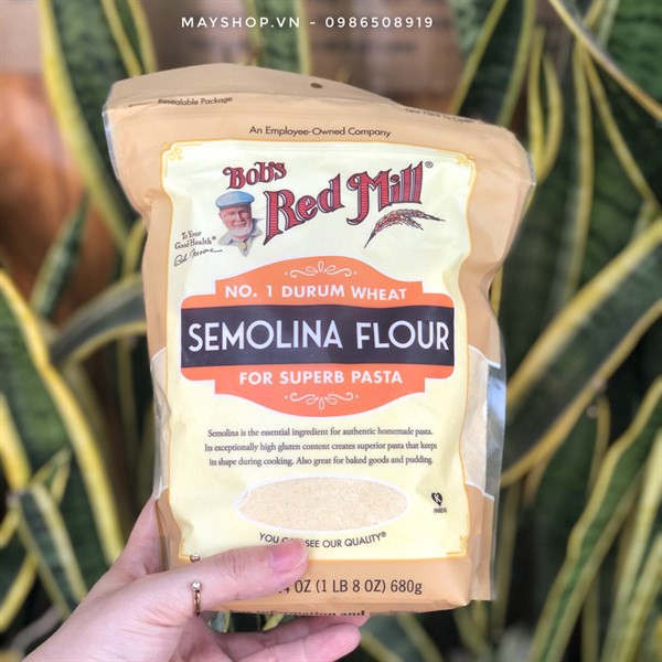 Bột Semolina Bob's Red Mill (680g)