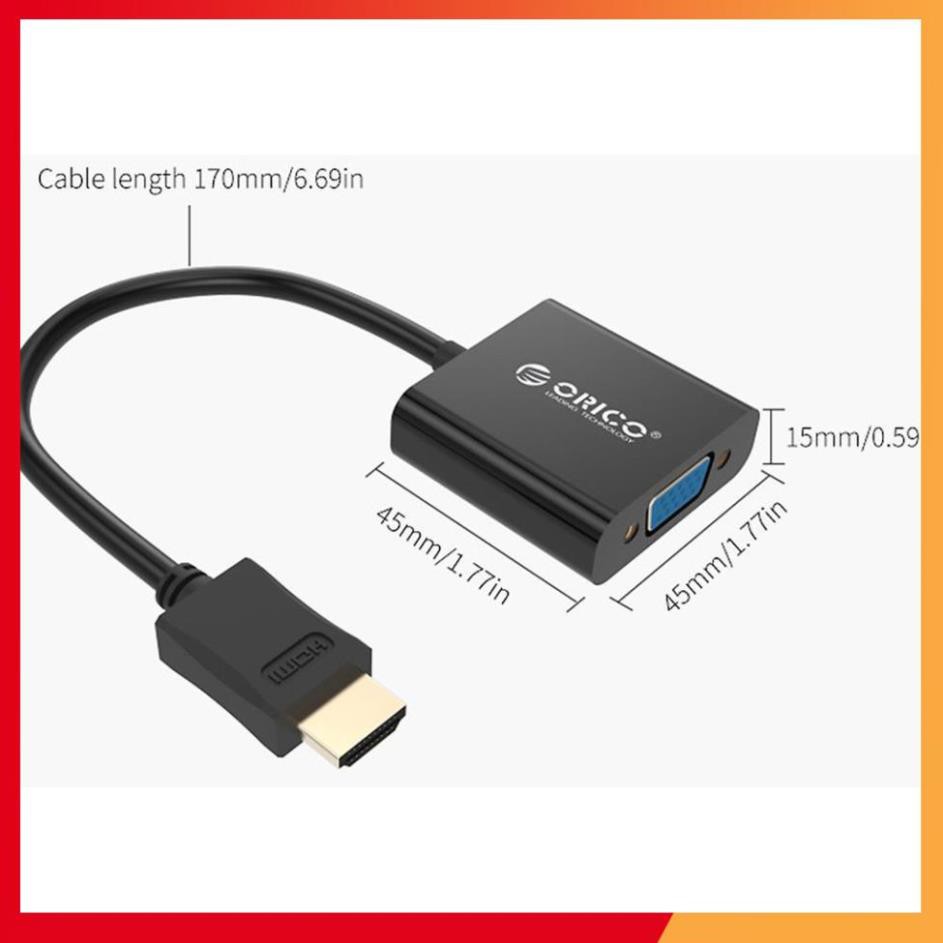 [HàngTốt] Bộ Chuyển HDMI Sang VGA Orico DHTV-C20 - Hàng Chính Hãng bảo hành 1 năm