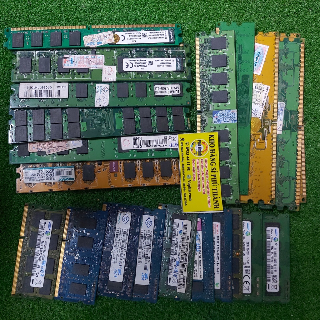 Ram máy tính các loại giá rẻ tháo máy chính hãng