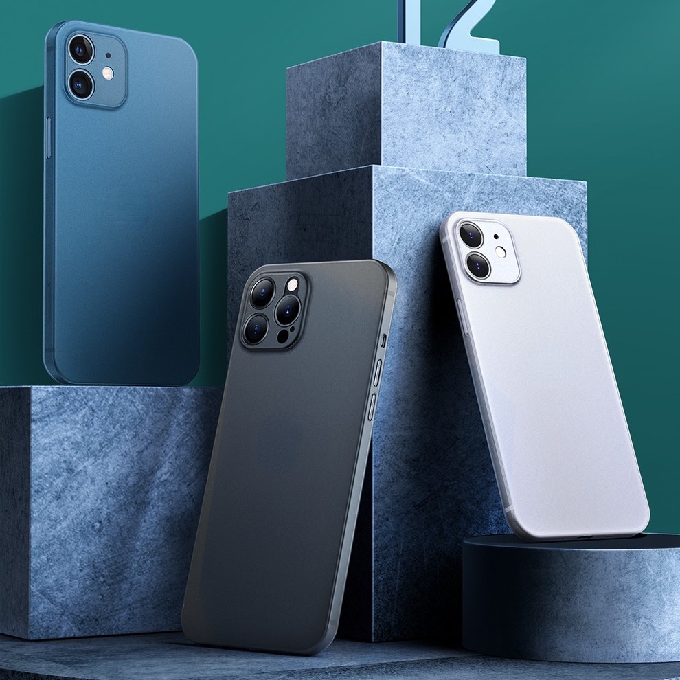 Ốp điện thoại mờ siêu mỏng chống sốc bảo vệ camera thích hợp cho iPhone 12 11 Pro Max X XR XS Max 7+ 8 Plus SE 2020