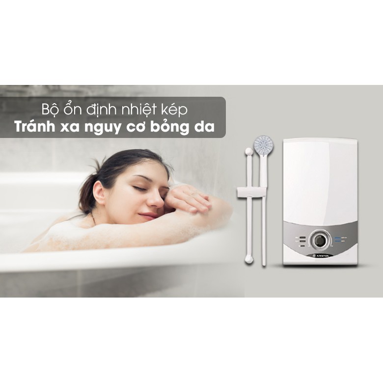 (BH chính hãng) Máy nước nóng trực tiếp Ariston AURES SM45E SBS 4500W BẢO HÀNH CHÍNH HÃNG