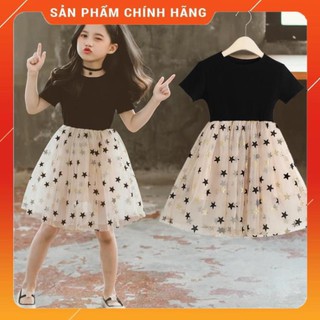 [BuBuShop] Váy bé gái dễ thương, voan, váy bé thêu thời trang