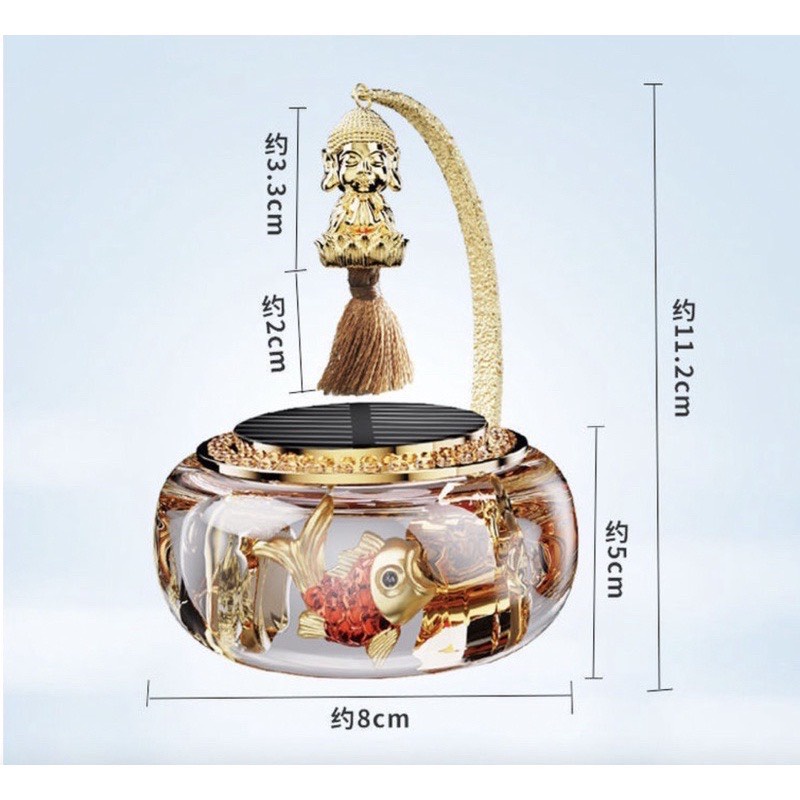 Máy Làm Mát Không Khí Sử Dụng Năng Lượng Mặt Trời - Nước Hoa Tinh Dầu Trang Trí Nội Thất Xe Hơi