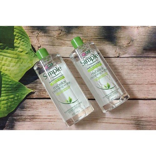 Nước Tẩy Trang Simple Micellar 200ml - Hàng Chính Hãng Làm Sạch Trang Điểm Vượt Trội