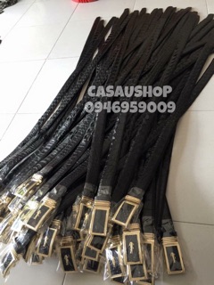 Thắt Lưng Da Cá Sấu Thật 100%