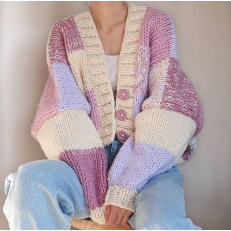 Crochet cardigan croptop Harry style