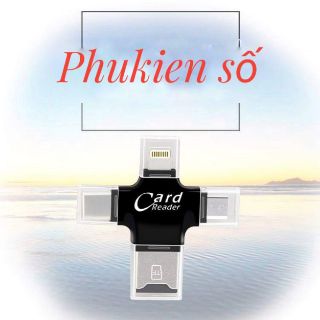 Đầu đọc thẻ nhớ bằng điện thoại android và ios