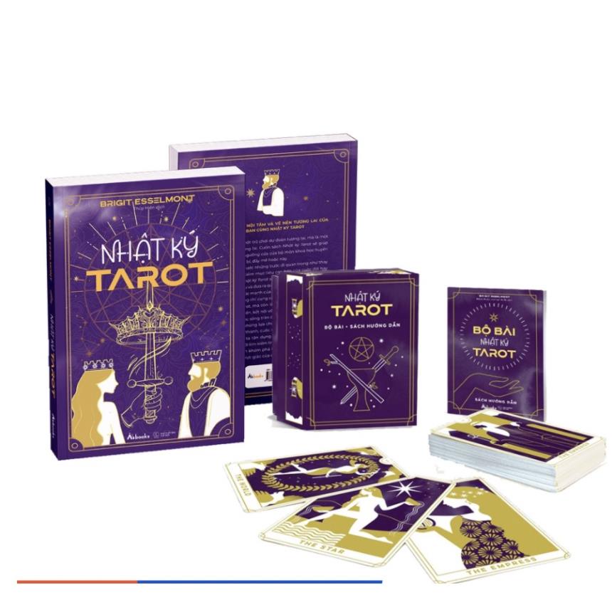 Sách - Combo Nhật ký tarot và bộ bài nhật ký tarot - AZVietNam