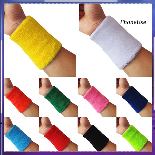 Pu 1 Băng Quấn Cổ Tay Thể Thao Thấm Hút Mồ Hôi