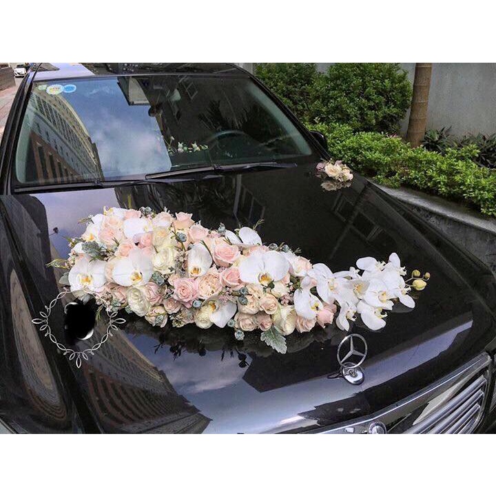 HOA TƯƠI TRANG TRÍ XE ĐÓN DÂU, HOA CẦM TAY CÔ DÂU