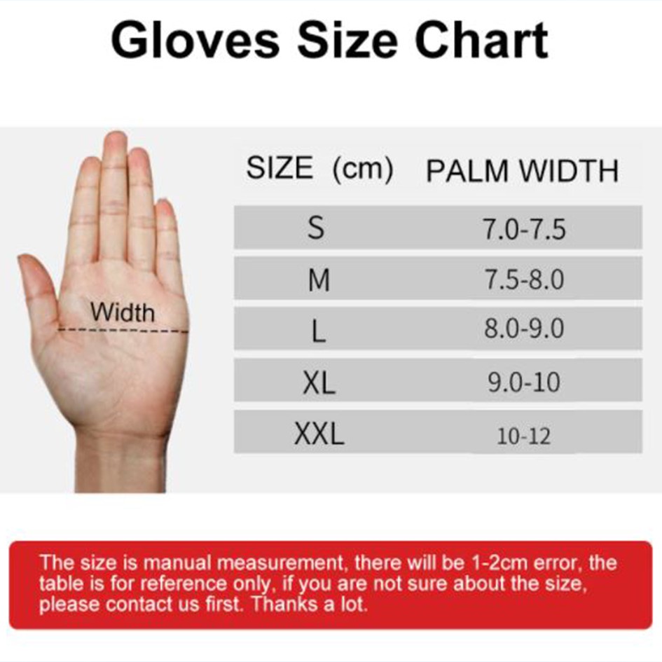 Găng tay hở ngón thoáng khí chống sốc dành cho nam và nữ