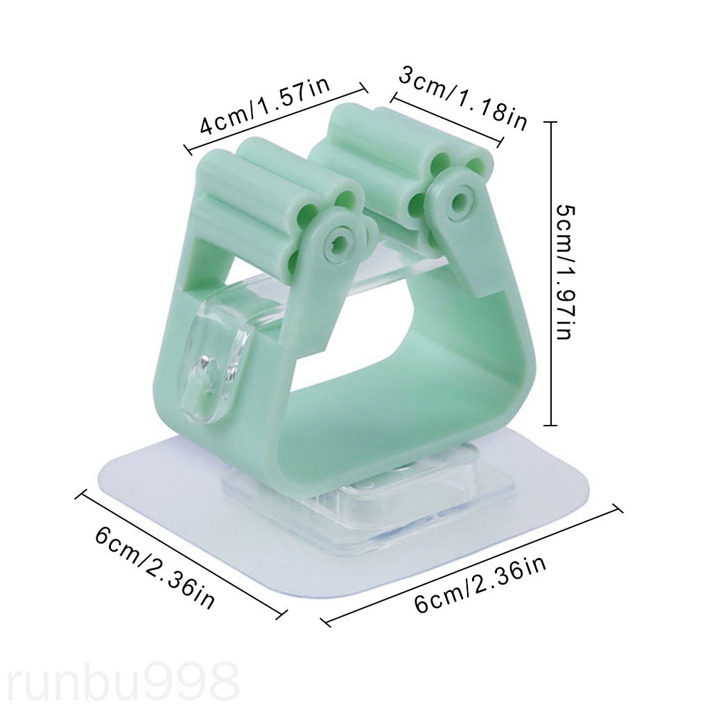Giá Đỡ Cây Lau Nhà Gắn Tường Nhà Tắm / Nhà Vệ Sinh / Nhà Vệ Sinh Tiện Dụng Runbu998