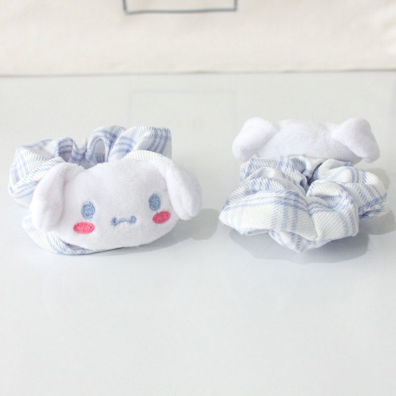 Dây Cột Tóc Caro Cinnamoroll Kuromi Melody Purin