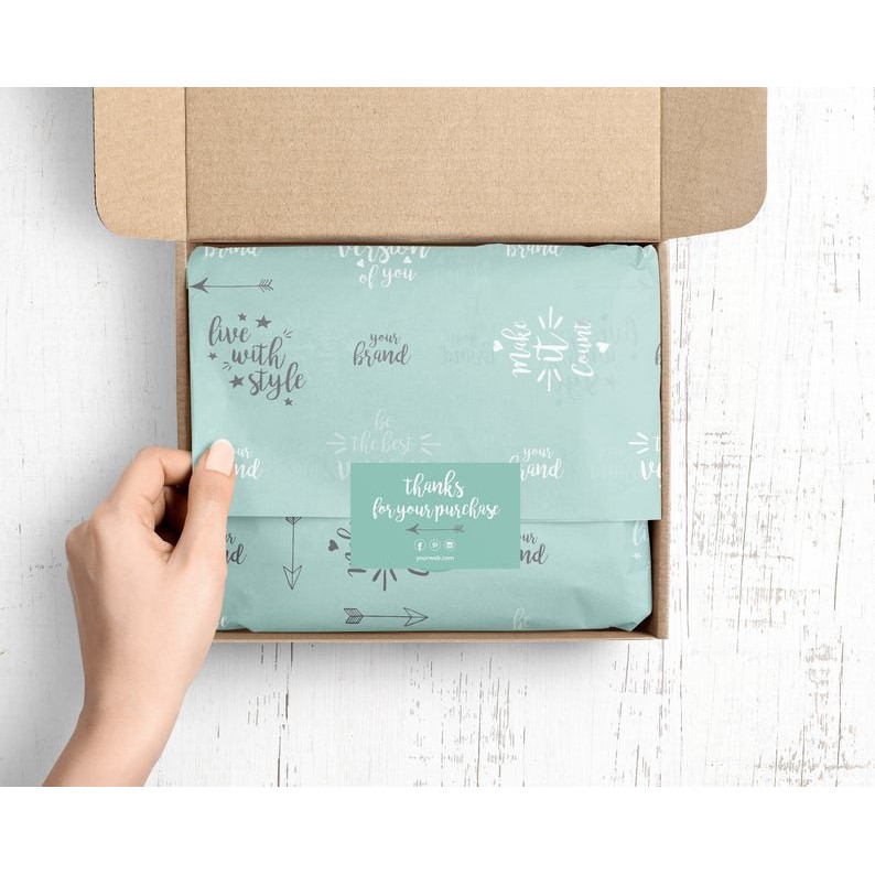 Giấy hút ẩm gói hàng đẹp Papertalk