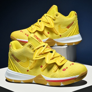 Giày bóng rổ người lớn / trẻ em thiết kế cổ cao NBA Kyrie Irving 5
