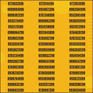 Sim đẹp toàn quốc Mobi