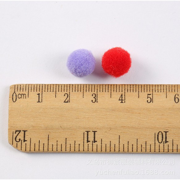 Quả Bông Mềm Nhiều Màu Sắc 8Mm-30mm 20g Dùng Để Làm Búp Bê Thủ Công
