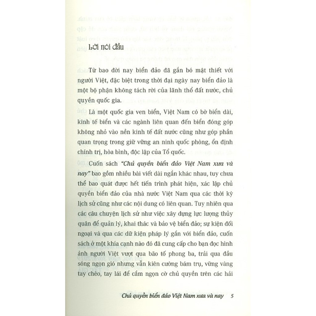Sách - Chủ Quyền Biển Đảo Việt Nam Xưa Và Nay | BigBuy360 - bigbuy360.vn
