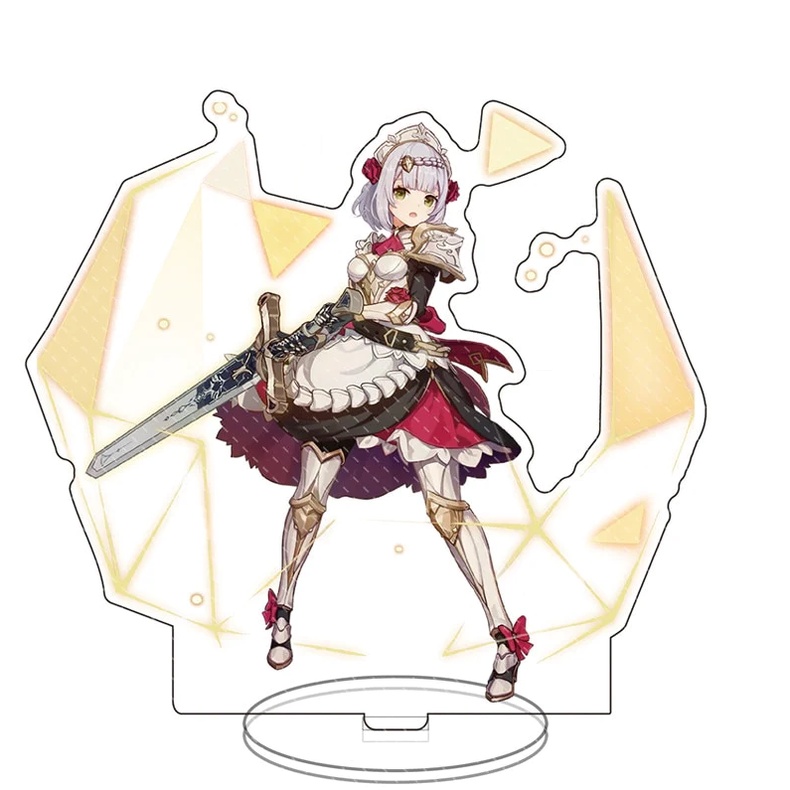 Mô Hình Standee GENSHIN IMPACT Chất liệu Acrylic trang trí góc học tập bàn làm việc kích thước 15CM