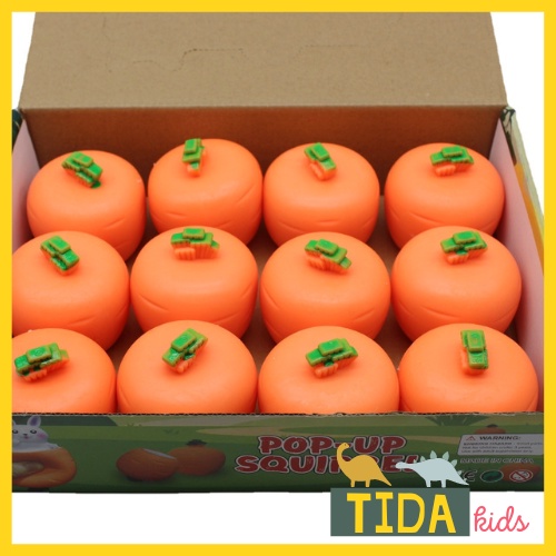 Thỏ Trốn Cà Rốt ⚡ HOT TREND ⚡ Squishy Mochi Pop up Squirrel, Đồ Chơi Xả Stress Dễ Thương Xua Tan Căng Thẳng TiDa Kids