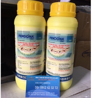 ( Sản phẩm của BASF)- Thuốc diệt muỗi FENDONA 10SC (chai 1 lít) không mùi, tồn lưu lâu_ Chuyên ngâm tẩm mùng (màn)
