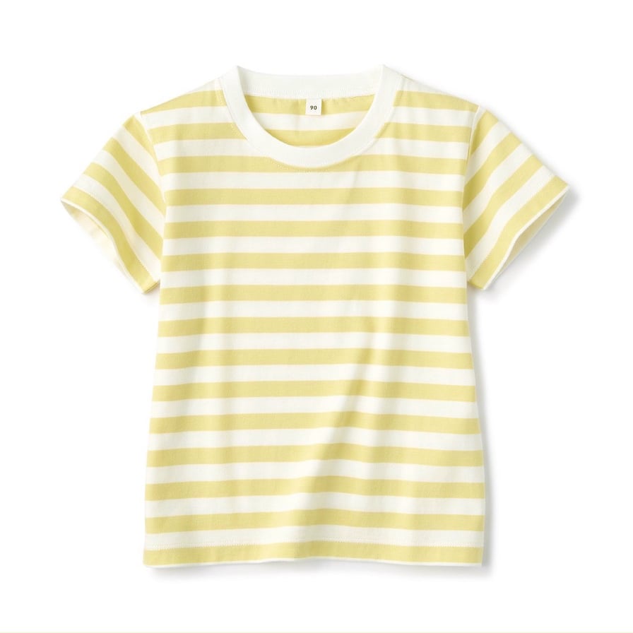 Áo Thun Kẻ Cho Bé Trai Bé Gái Xuất Nhật Muji Mềm Mại Cotton Kẻ Ngang