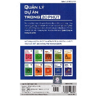 Sách Alphabooks - Quản lý dự án trong 20 phút (Tái bản 2018)