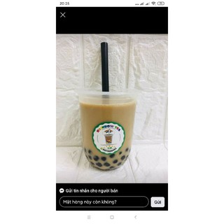 Ly nhựa 500ml có nắp ống hút