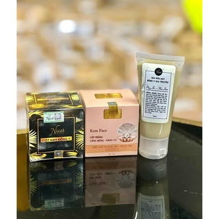 Combo cốt nám + sữa rửa mặt nicos