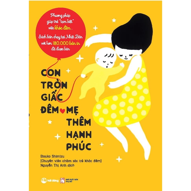 Sách - Con Tròn Giấc Đêm, Mẹ Thêm Hạnh Phúc