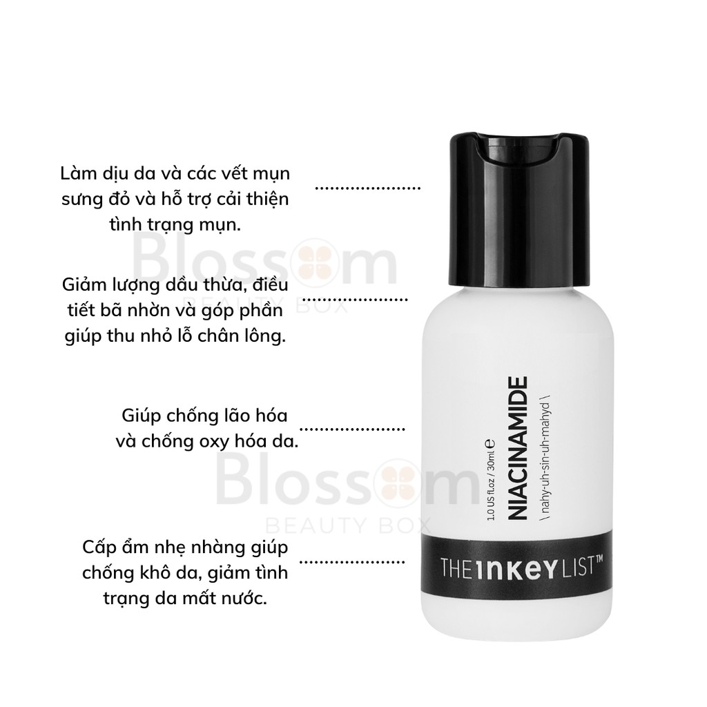 [Sephora US] Serum da dầu mụn NIACINAMIDE - THE INKEY LIST