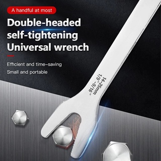 Universal Y-Type Multi-Function Torx Wrench 6-25mm Adjustable Wrench Double Open End Wrench Car Repair Wrench Sier