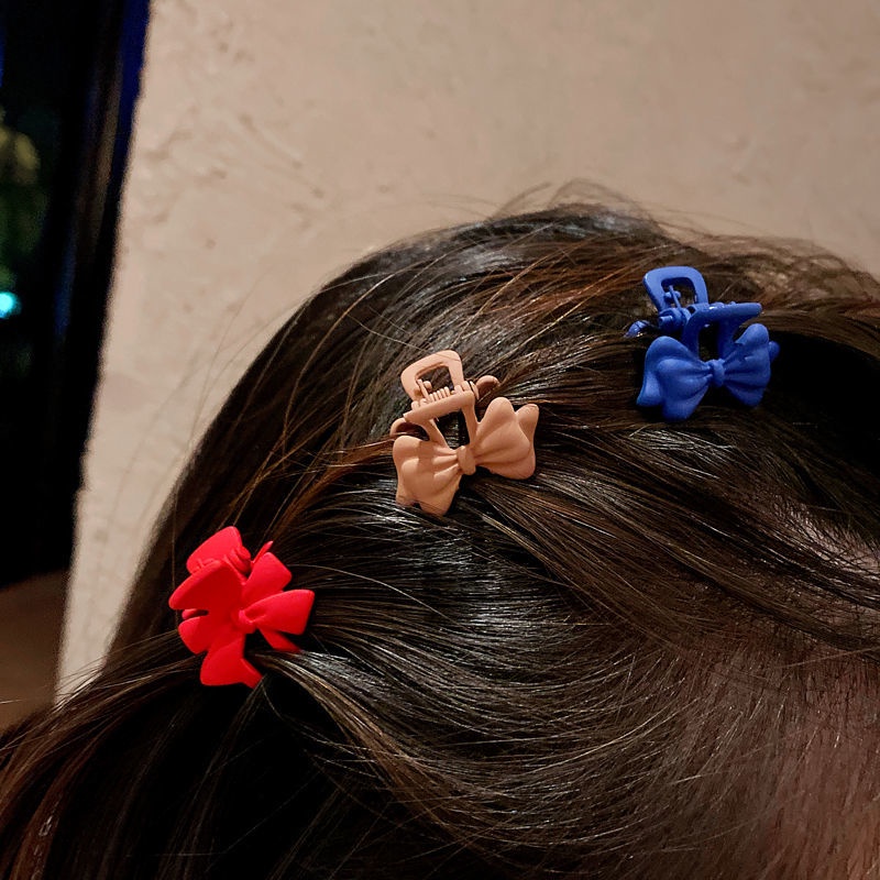 Kẹp Tóc Kiểu Nơ Sau Lưng Cỡ Nhỏ 2022 Thời Trang Dành Cho Nữ