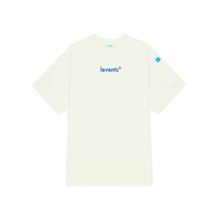 Áo thun Levents Popular Logo/ Cream Blue tee local brand full tag unisex