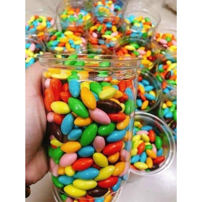 57K Hủ 450g kẹo nhộng socola Mỹ