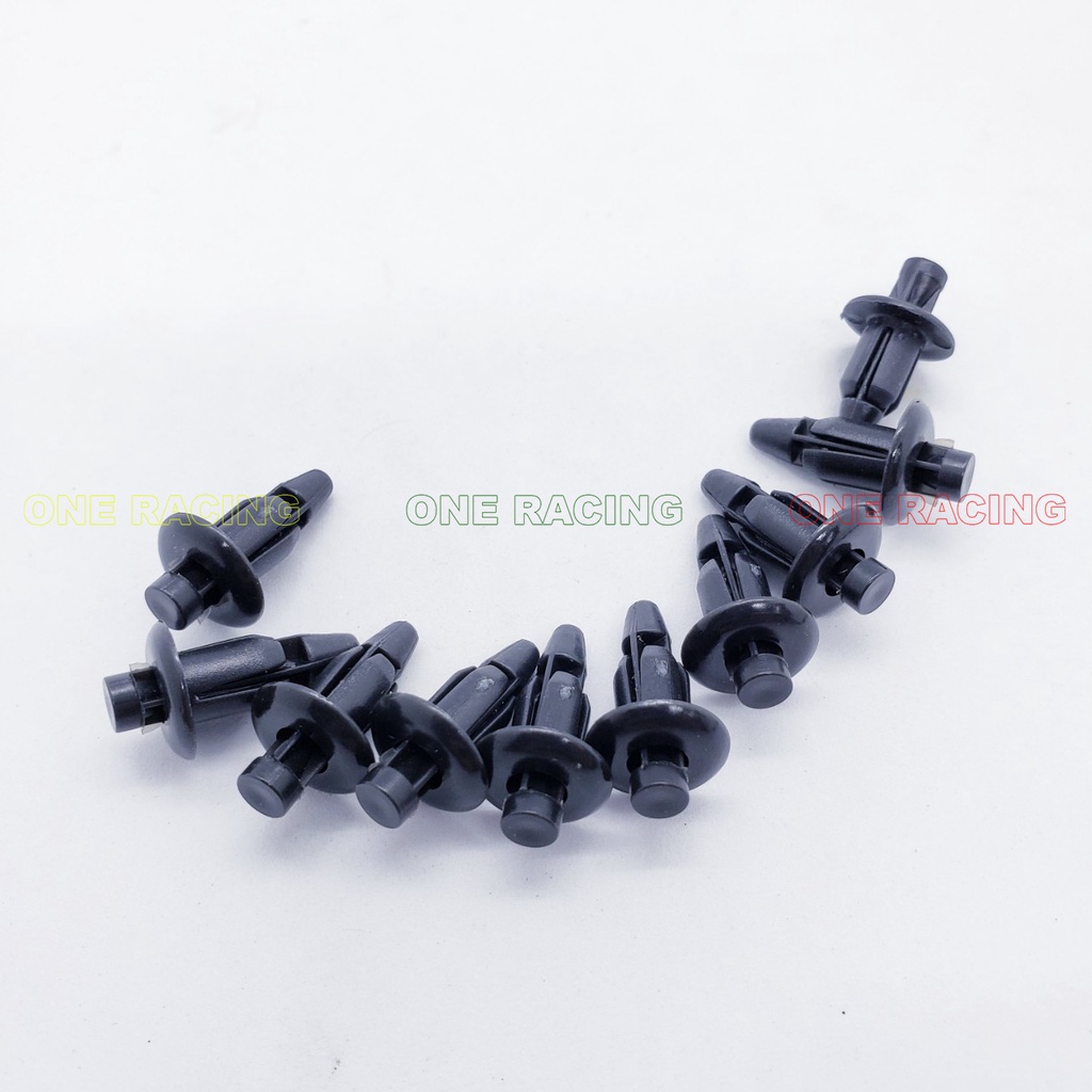 COMBO 10 Ốc bấm nhựa dàn áo 6li winner exciter và dòng xe khác, mẫu cao cấp chuẩn zin các hãng