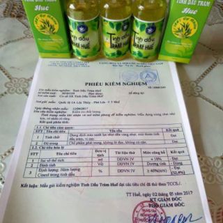 Tinh dầu tràm huế nguyên chất