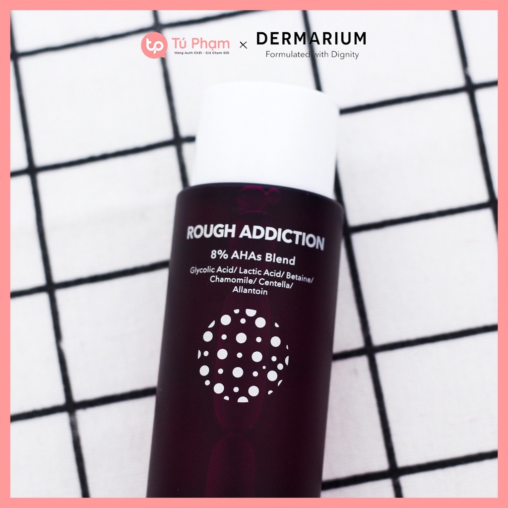 Nước Hoa Hồng Dermarium Rough Addiction 8% AHAs Blend 150ml