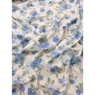 Voan gân/ chiffon gân