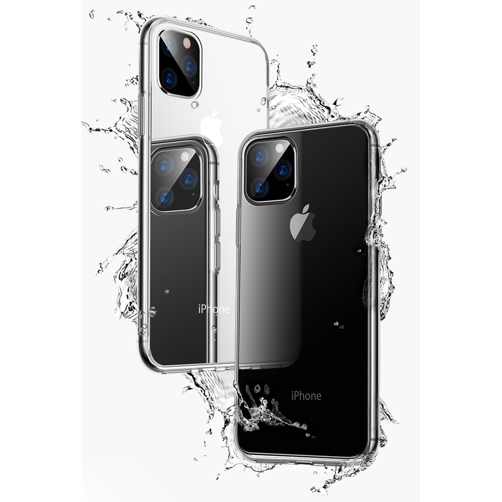 Ốp Lưng Cường Lực Trong Suốt iPhone 11 Pro Max, iPhone 11 Pro,iPhone 11 - Hàng Chính Hãng Cafele