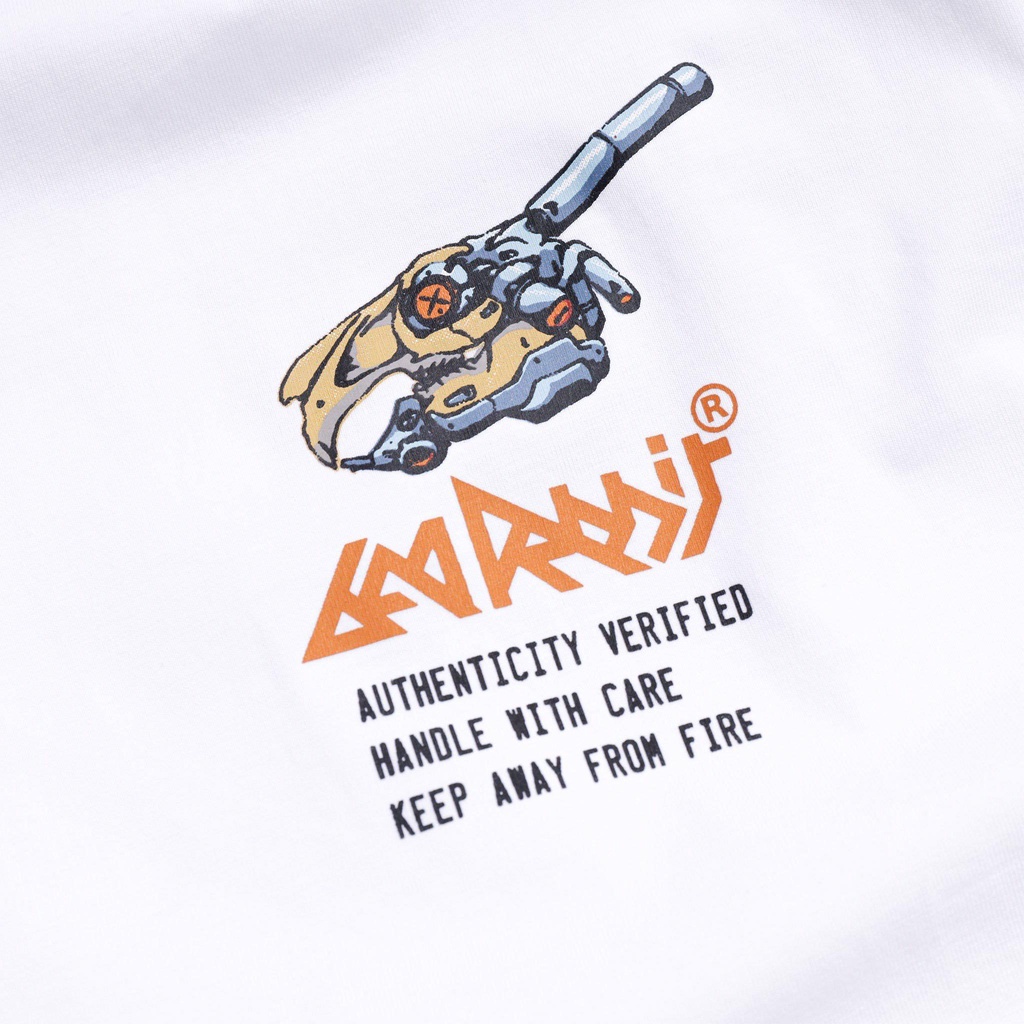 Áo Thun Unisex Bad Rabbit MECHABIT 100% Cotton - Local Brand Chính Hãng