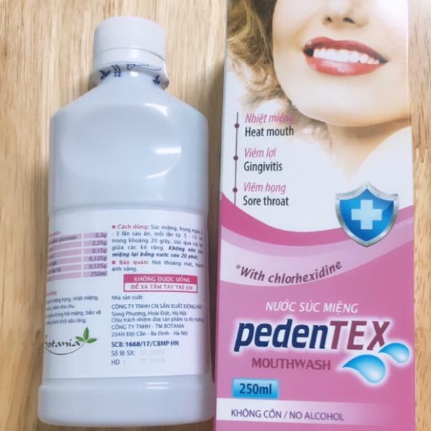 Nước súc miệng pedentex- làm sạch họng, nhiệt miệng, viêm nứa - ảnh sản phẩm 3