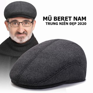 Mũ Nam Trung Niên, Chất Len Dạ Dày Dặn, Có Che Tai - Phong Cách Cá Tính - THEMENSHOP Official