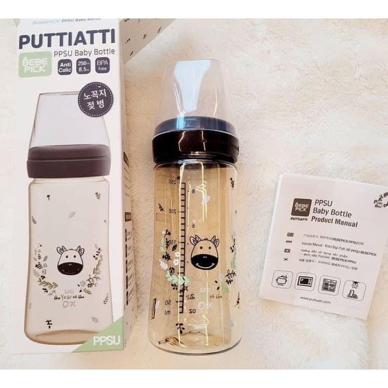 Bình sữa Bebepick / Bình bò Hàn quốc 150ml/250ml