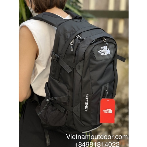 Balo nam du lịch đựng laptop The North Face chính hãng Hot Shot 2010 BẢO HÀNH TRỌN ĐỜI balo thời trang