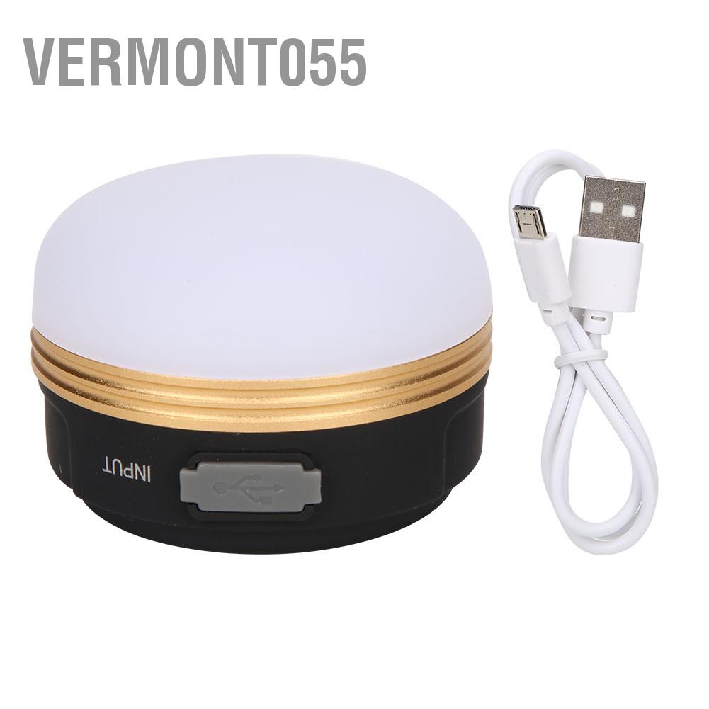 Hàng Hot Ngoài trời sạc USB Treo di động Đèn LED từ tính Lều đèn Lantern Đèn khẩn cấp Đèn cắm trại Hàng giao ngayVermont055