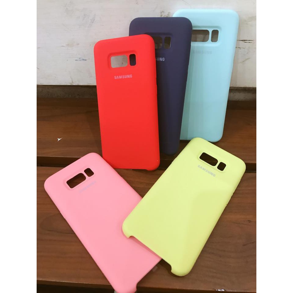 Ốp Lưng Silicone Cover chống bẩn cao cấp Samsung Galaxy S8/S8 Plus